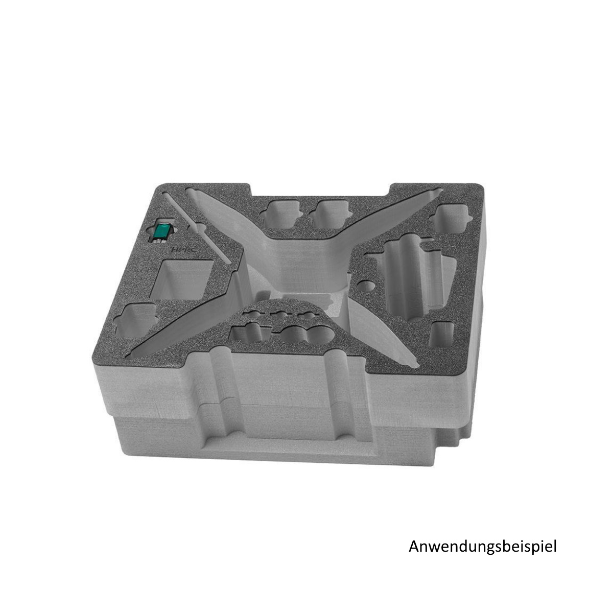 HPRC Schaumstoffeinlage-Set für DJI Phantom 4, Phantom 4 Pro oder Phantom 4 Pro+ für HPRC2700W Koffer