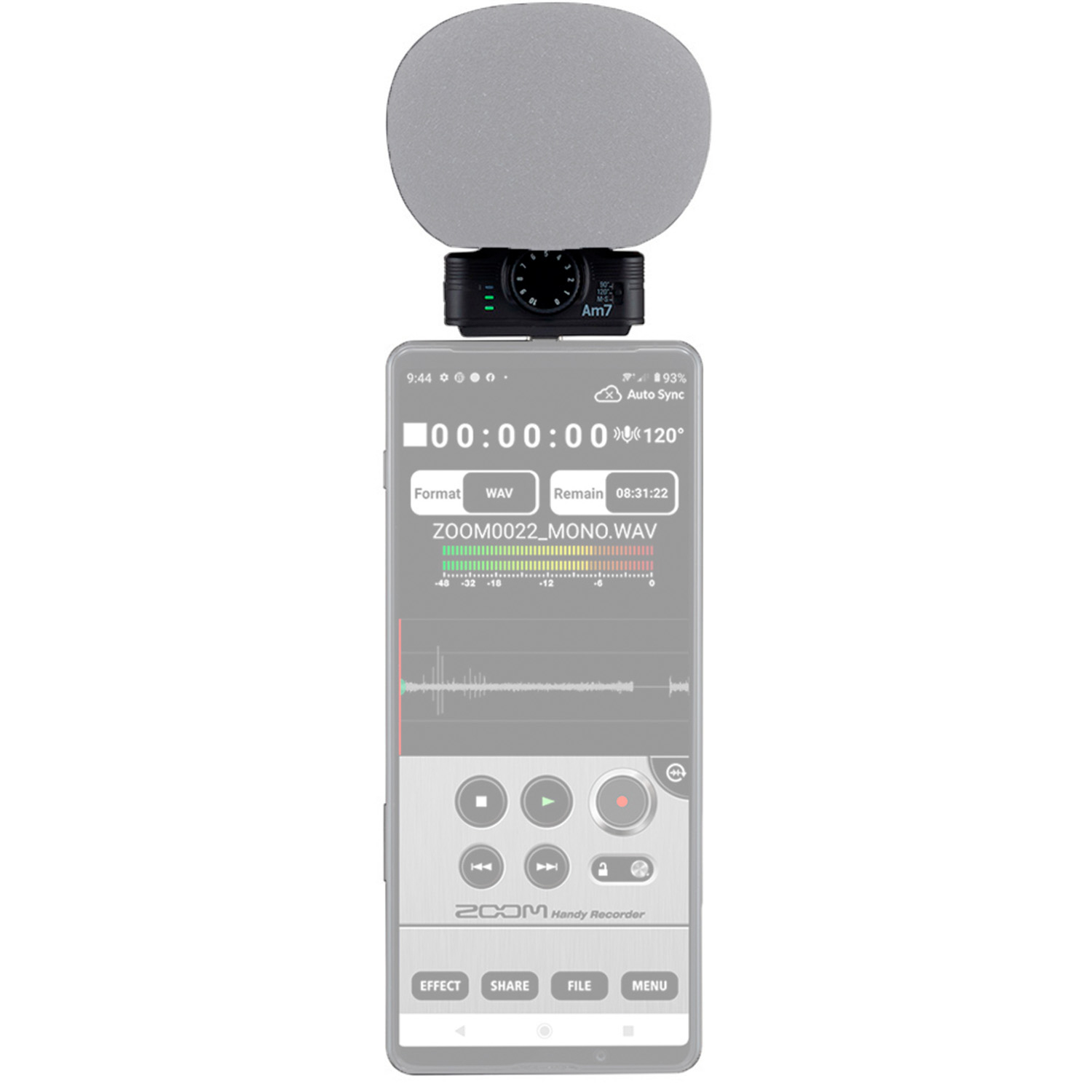 Zoom AM7 MS Stereo Mikrofon mit USB-C Stecker