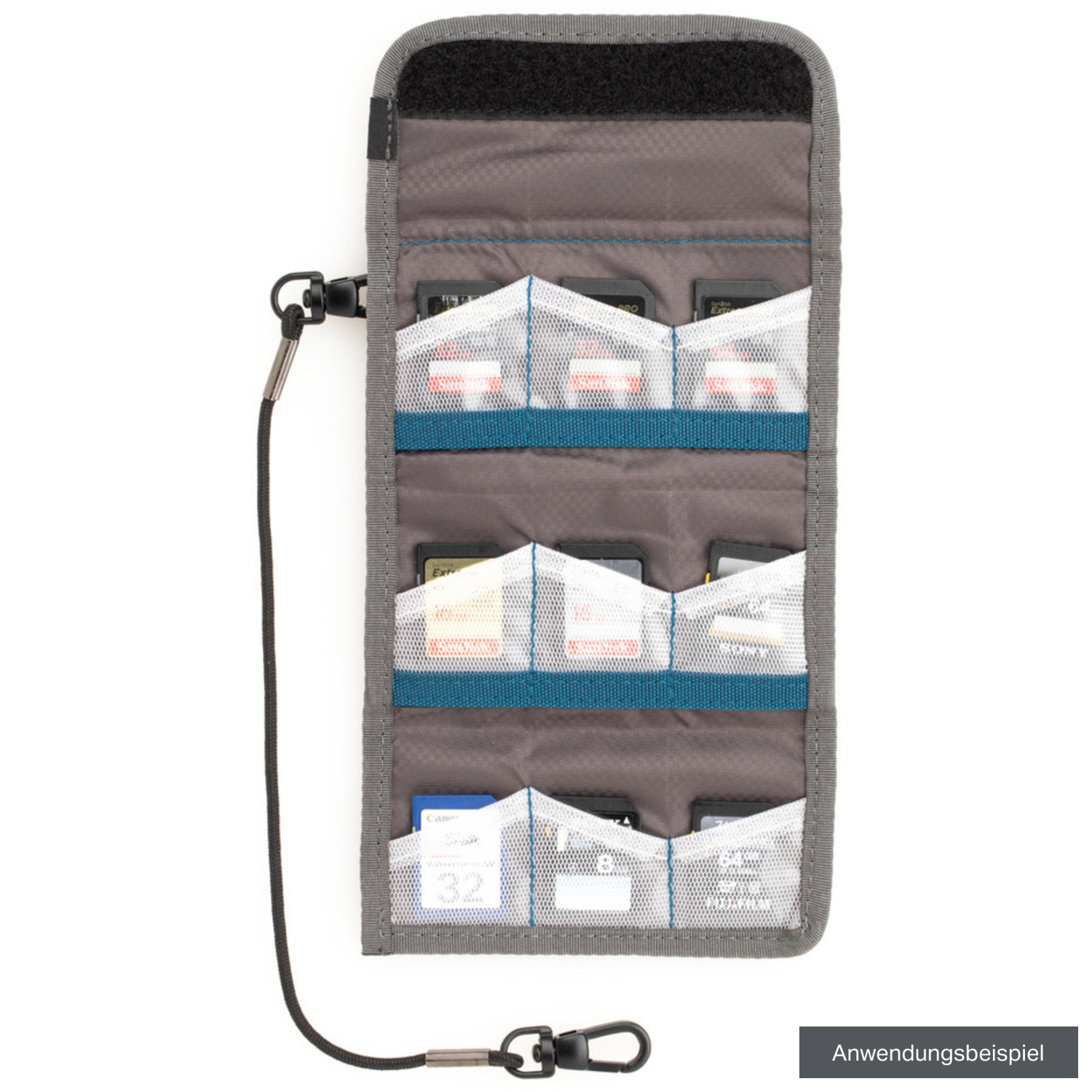 Tenba Tools Speicherkartenetui Reload SD 9 blau für SD-Karten