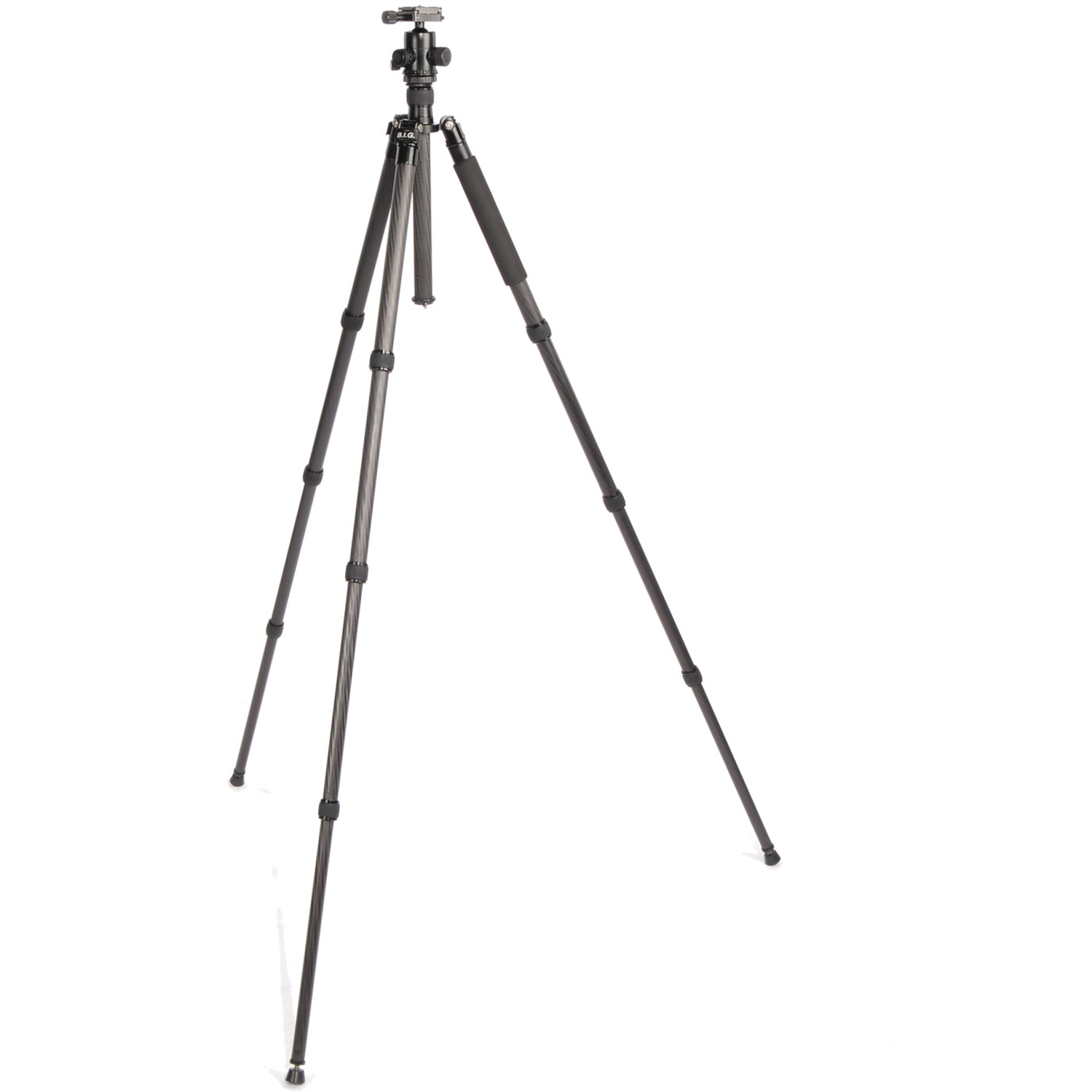 B.I.G. TMC-1300 CARBON 2in1 Stativ mit Kugelkopf BS-1300