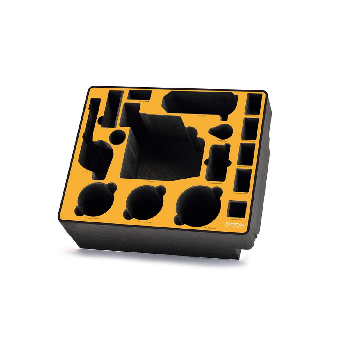 HPRC Schaumstoffeinlage-Set für Sony PXW-FX9 für HPRC2700W Koffer