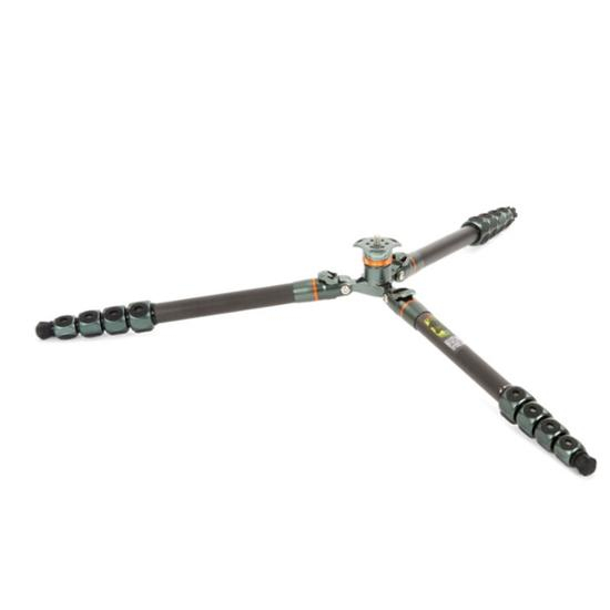 3 Legged Thing Legends Bucky Carbon ohne Kugelkopf grau