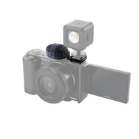 SmallRig Cold Shoe Adapter mit Windschutz 3526 für Sony ZV-E10 und ZV-1 
