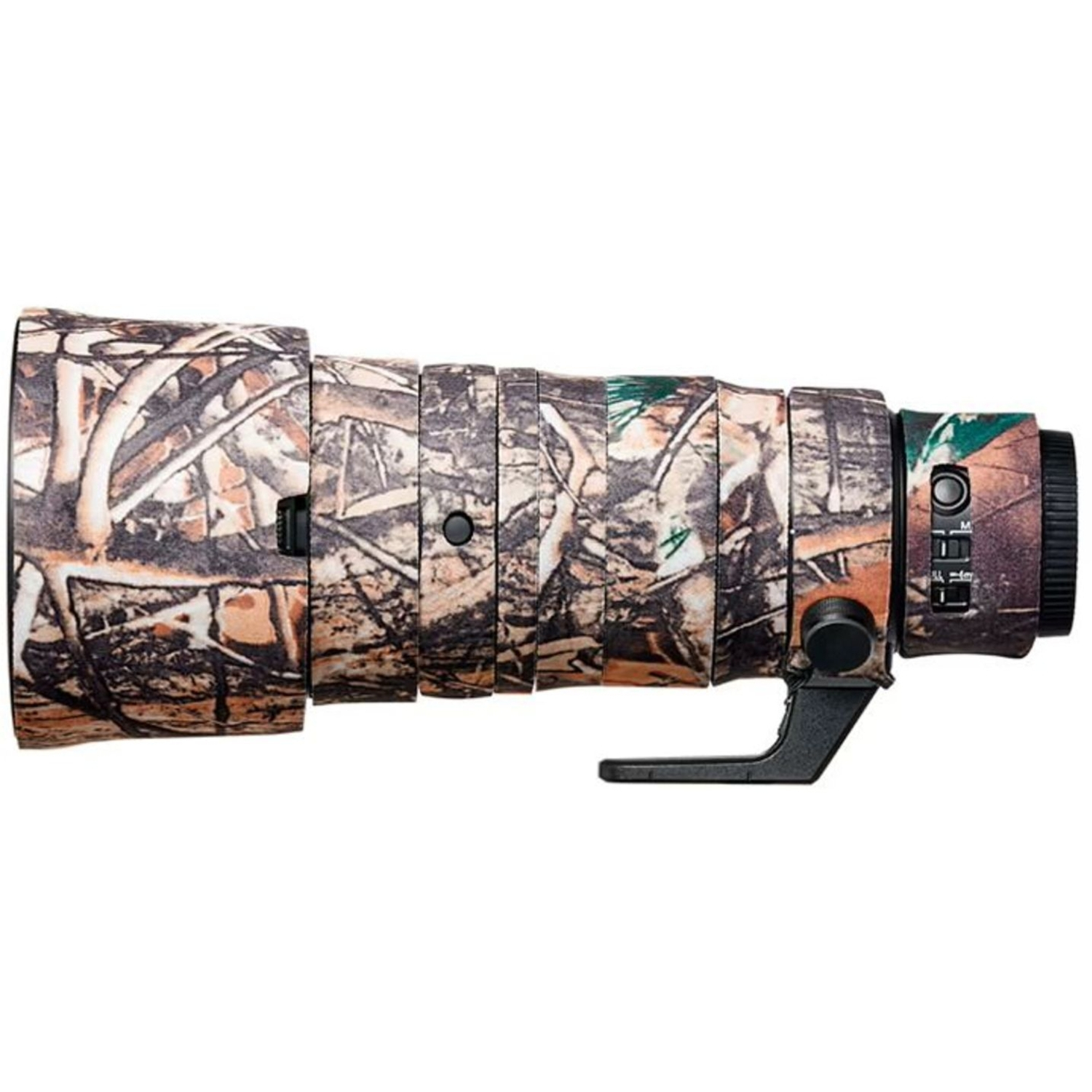 easyCover Lens Oak Objektivschutz für Nikon Z 400mm f/4.5 VR S Wald Camouflage