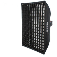 Godox Regenschirm Softbox Bowens 60x60 mit Grid