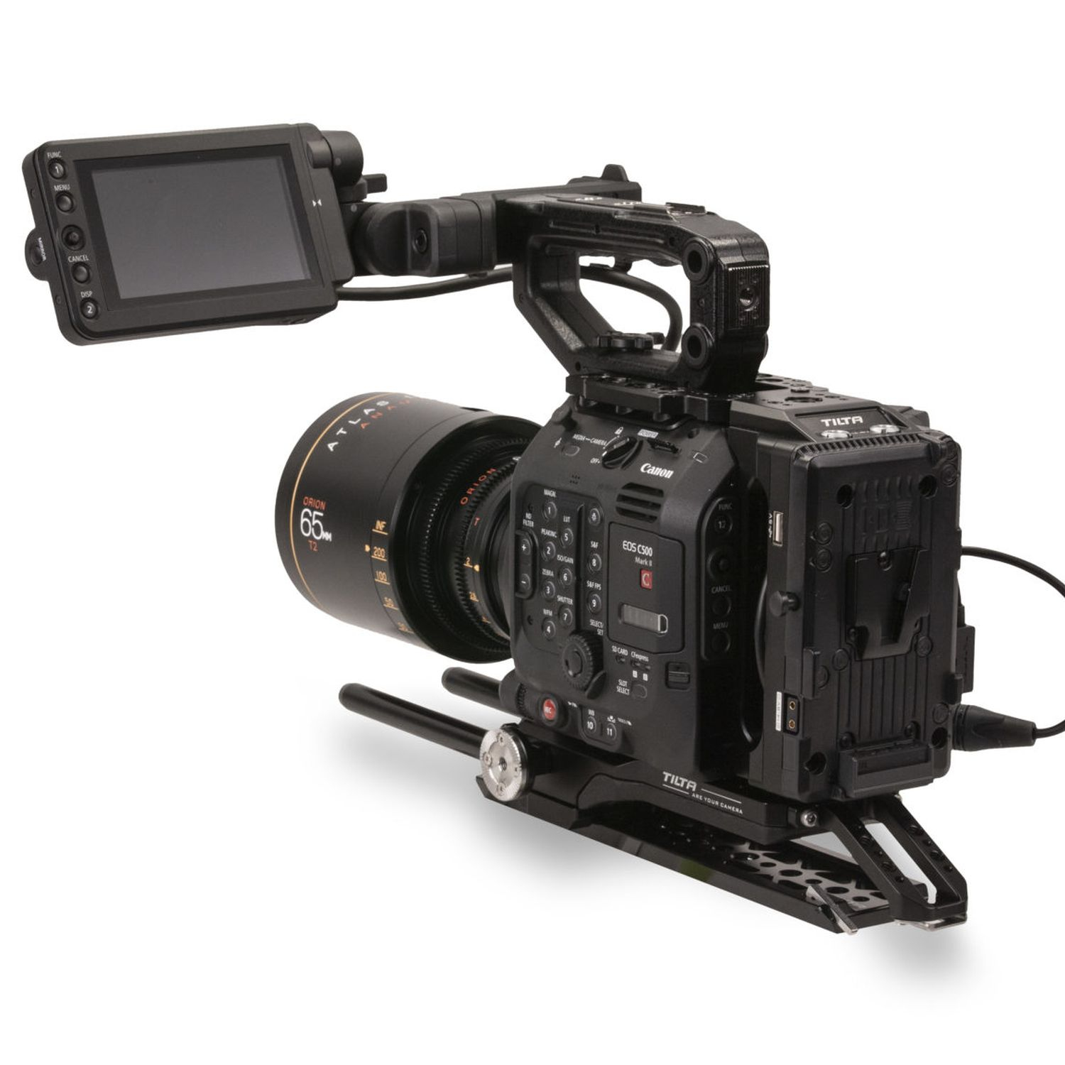 Tilta ES-T19-C-AB Camera Cage for Canon C500 Mk II/C300 Mk III Gold-Mount