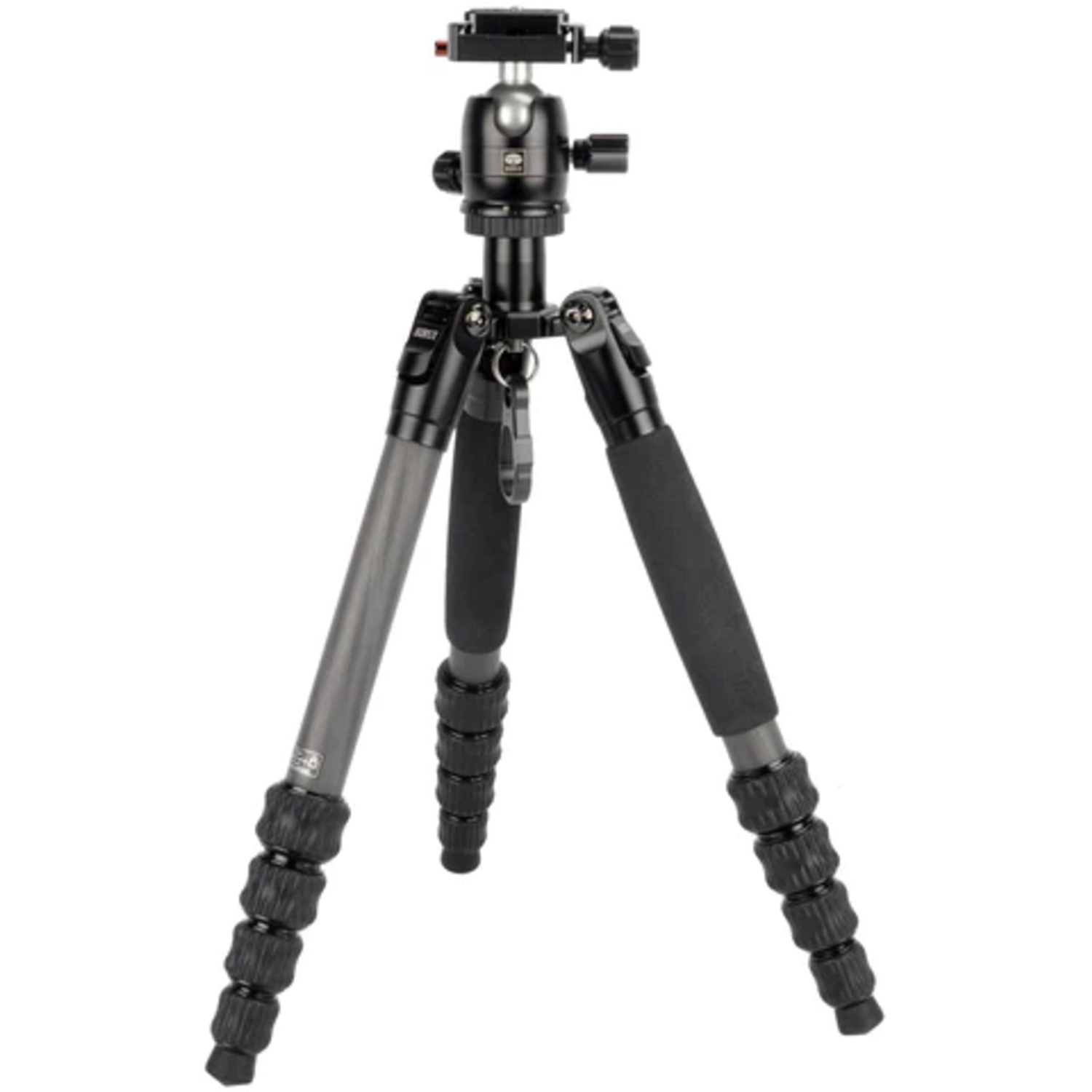 Sirui Traveler 5CX Reise Dreibeinstativ Carbon + B-00K Kugelkopf, schwarz
