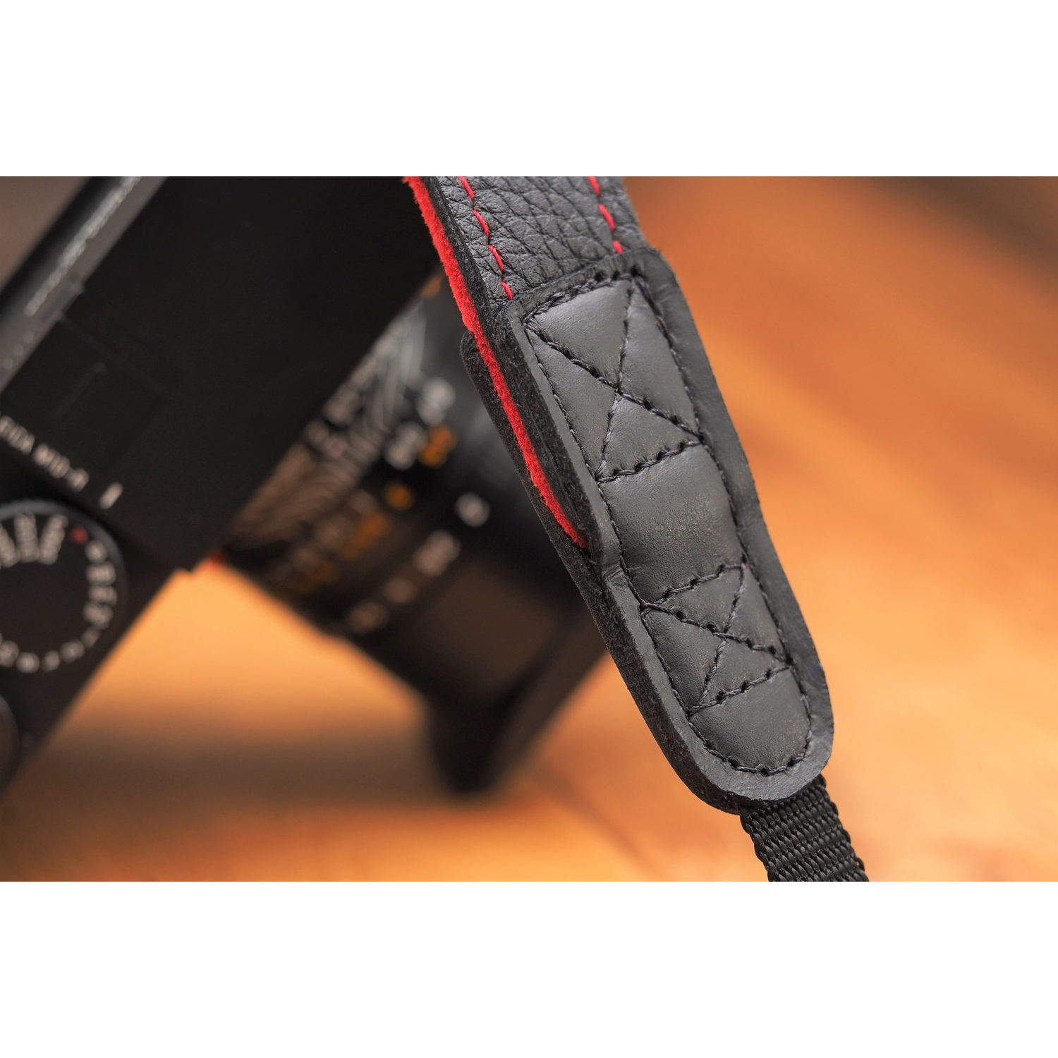 EDDYCAM Kameragurt 50mm schwarz-rot