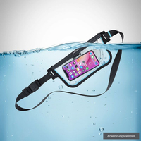 Fidlock HERMETIC Sling-Bag, schwarz-transparent