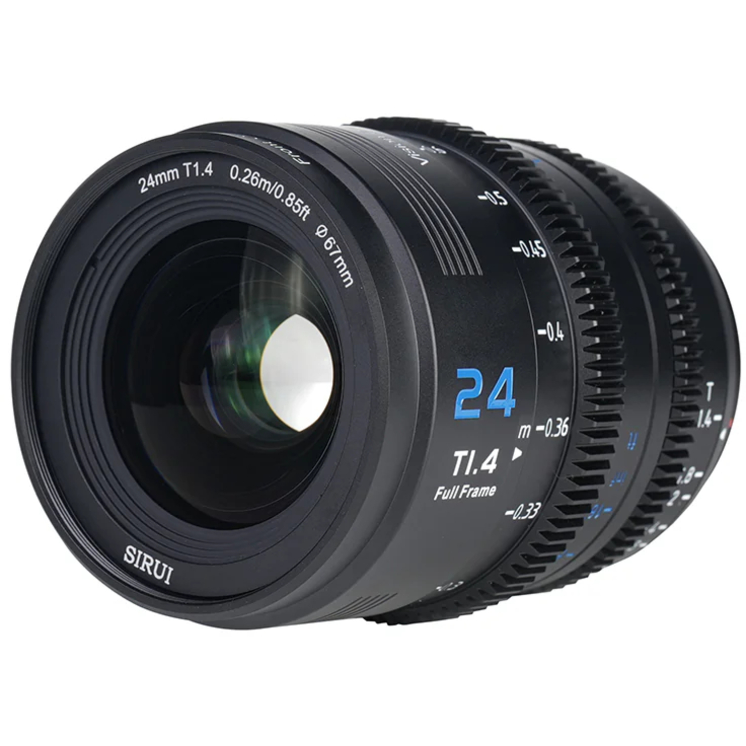 Sirui Vision Prime 24mm T1.4 für L-, Sony E-, Canon RF- und Nikon Z-Mount schwarz