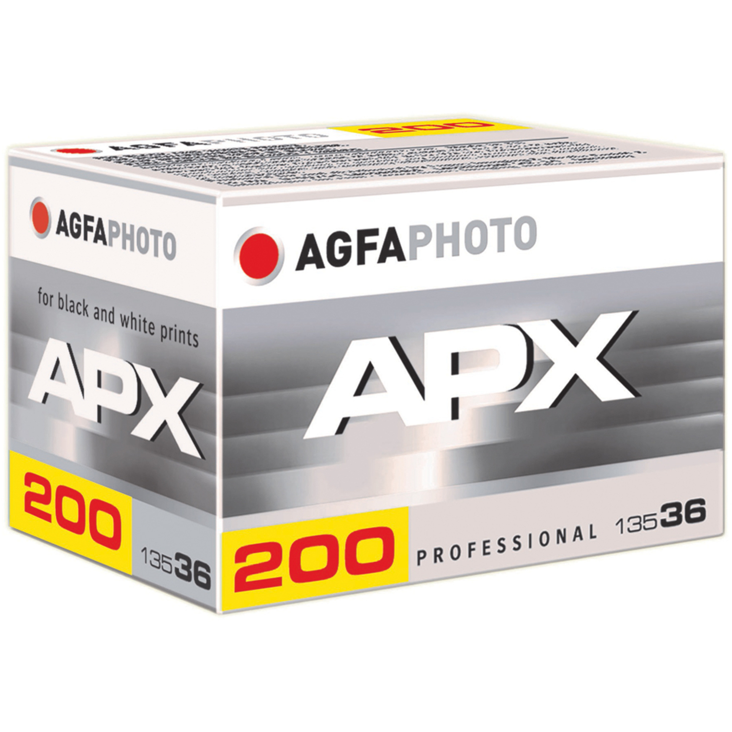 AgfaPhoto SW-Kleinbildfilm APX 200 Prof 135/36 