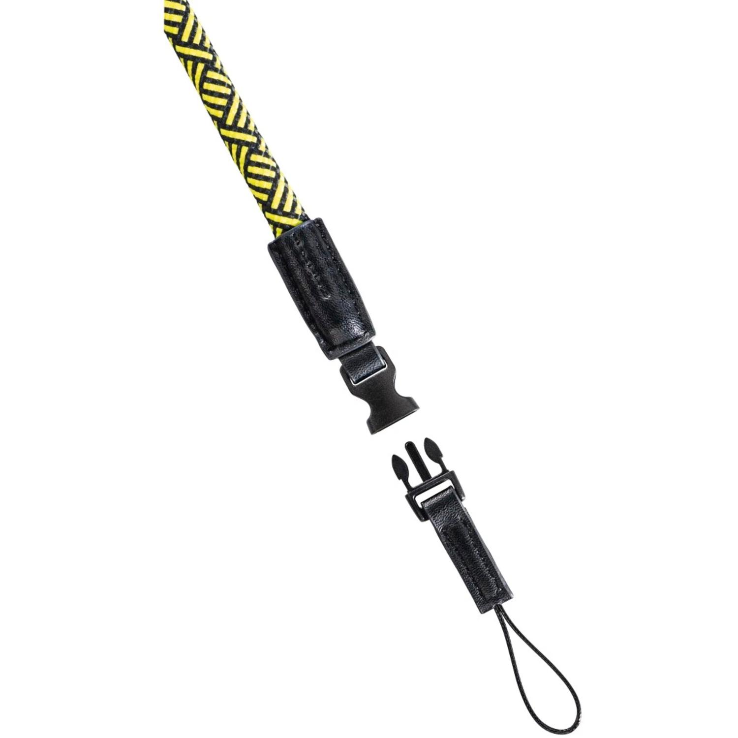 Hama Kameragurt Braid 120 schwarz-gelb