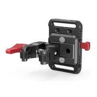 SmallRig 2989 Mini V-Batterieplatte mit krabbenförmiger Klemme