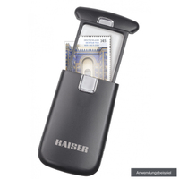 Kaiser Taschenlupe mobile mit LED-Beleuchtung
