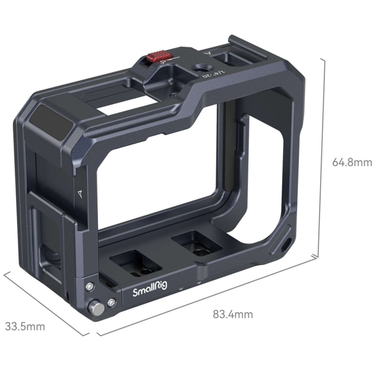 SmallRig Cage 3084C für GoPro HERO13 Black, HERO12 Black, HERO11 Black, HERO10 Black und HERO9 Black