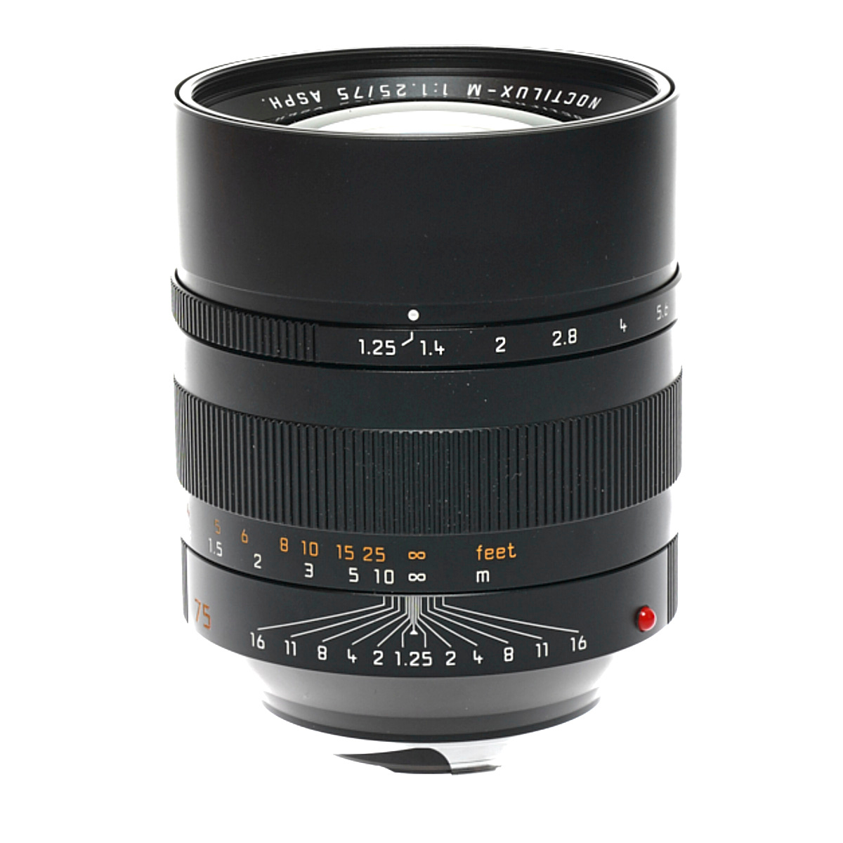 Leica NOCTILUX-M 75mm F1.25 Asph. gebraucht