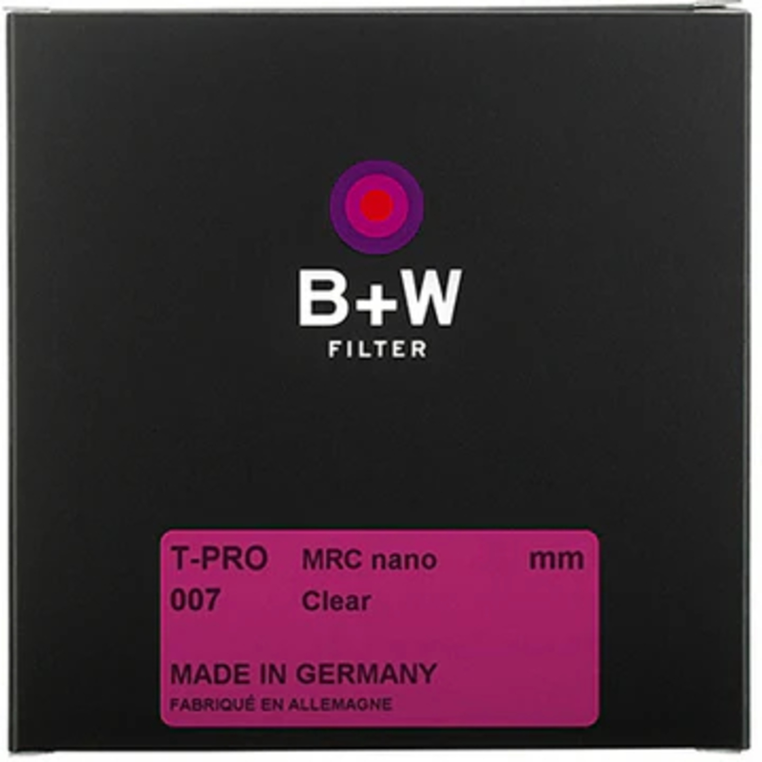 B+W Schutzfilter T-Pro MRC nano 67mm